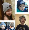 Bonnet d'hiver en coton pour enfants MR. & MRS. 4