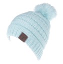 Bonnet d'hiver en laine pour enfants J2869 5