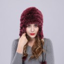 Bonnet d'hiver en tricot pour femmes A3190 11