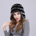 Bonnet d'hiver en tricot pour femmes A3190 3