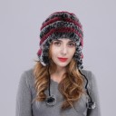 Bonnet d'hiver en tricot pour femmes A3190 10