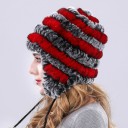 Bonnet d'hiver en tricot pour femmes A3190 1