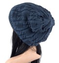 Bonnet d'hiver en tricot pour femmes J2804 3