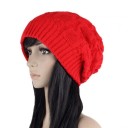 Bonnet d'hiver en tricot pour femmes J2804 8
