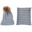 Bonnet d'hiver pour enfants avec col 5