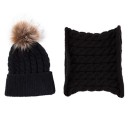 Bonnet d'hiver pour enfants avec col 2