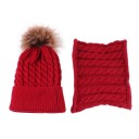 Bonnet d'hiver pour enfants avec col 4