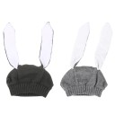Bonnet d'hiver pour enfants avec oreilles de lapin J1871 2