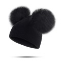 Bonnet d'hiver pour enfants avec oreilles J2871 1