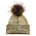 Bonnet d'hiver pour enfants avec pompon 2