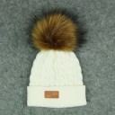 Bonnet d'hiver pour enfants avec pompon Chloe 4