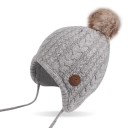 Bonnet d'hiver pour enfants avec pompon Danielle 6