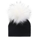 Bonnet d'hiver pour enfants avec pompons colorés J3029 3