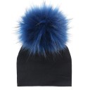 Bonnet d'hiver pour enfants avec pompons colorés J3029 4