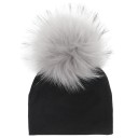 Bonnet d'hiver pour enfants avec pompons colorés J3029 5