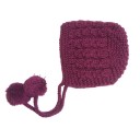 Bonnet d'hiver pour enfants avec pompons J1241 2