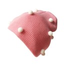Bonnet d'hiver pour enfants avec pompons 2