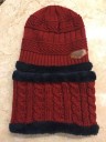 Bonnet d'hiver pour enfants + écharpe gratuite J2870 37