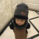 Bonnet d'hiver pour enfants + écharpe gratuite J2870 7