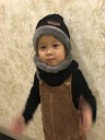 Bonnet d'hiver pour enfants + écharpe gratuite J2870 15