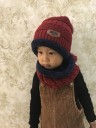 Bonnet d'hiver pour enfants + écharpe gratuite J2870 23