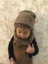 Bonnet d'hiver pour enfants + écharpe gratuite J2870 29