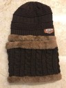 Bonnet d'hiver pour enfants + écharpe gratuite J2870 31