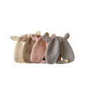 Bonnet d'hiver pour enfants en crochet Circonférence de tête 44–48 cm 3–24 mois Bonnet chaud en acrylique avec oreilles 3