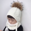 Bonnet d'hiver pour enfants et écharpe A395 2