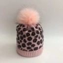 Bonnet d'hiver pour enfants léopard 6