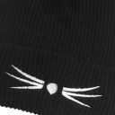 Bonnet d'hiver pour femme avec motif de chat 9
