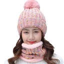 Bonnet d'hiver pour femme et écharpe 4