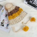 Bonnet d'hiver pour femmes en coton de plusieurs couleurs 5