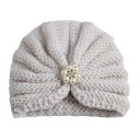 Bonnet d'hiver pour fille avec perles 9