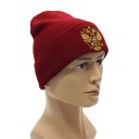 Bonnet d'hiver pour homme avec blason J2647 3