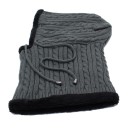 Bonnet d'hiver pour homme avec col 7
