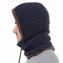 Bonnet d'hiver pour homme avec col 4