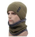 Bonnet d'hiver pour homme et écharpe 12