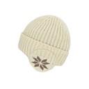 Bonnet d'hiver tricoté avec peluche et protège-oreilles Unisexe bonnet en acrylique pour le vélo Bonnet en laine chaud pour hommes 6