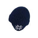 Bonnet d'hiver tricoté avec peluche et protège-oreilles Unisexe bonnet en acrylique pour le vélo Bonnet en laine chaud pour hommes 4