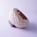 Bonnet d'hiver tricoté pour enfants avec pompon J2473 2