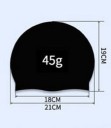 Bonnet de bain en silicone étanche Taille S élastique Équipement pour nageurs antidérapant 2