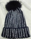 Bonnet de luxe pour femme avec des strass 17