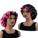 Bonnet de sommeil en satin à double couche unisexe en polyester taille universelle pour femmes et hommes confort protection des cheveux 1