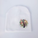 Bonnet en coton pour enfants avec motif 3