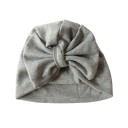 Bonnet en coton pour enfants avec nœud 5