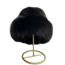 Bonnet en peluche pour femmes 56-58 cm Polyester Bonnet d'hiver chaud Matériau doux et isolant Confort de port Accessoire stylé pour l'hiver 1