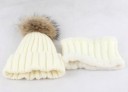 Bonnet en polaire pour enfants avec col J3282 8