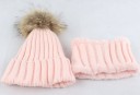 Bonnet en polaire pour enfants avec col J3282 9