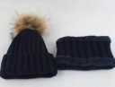 Bonnet en polaire pour enfants avec col J3282 10